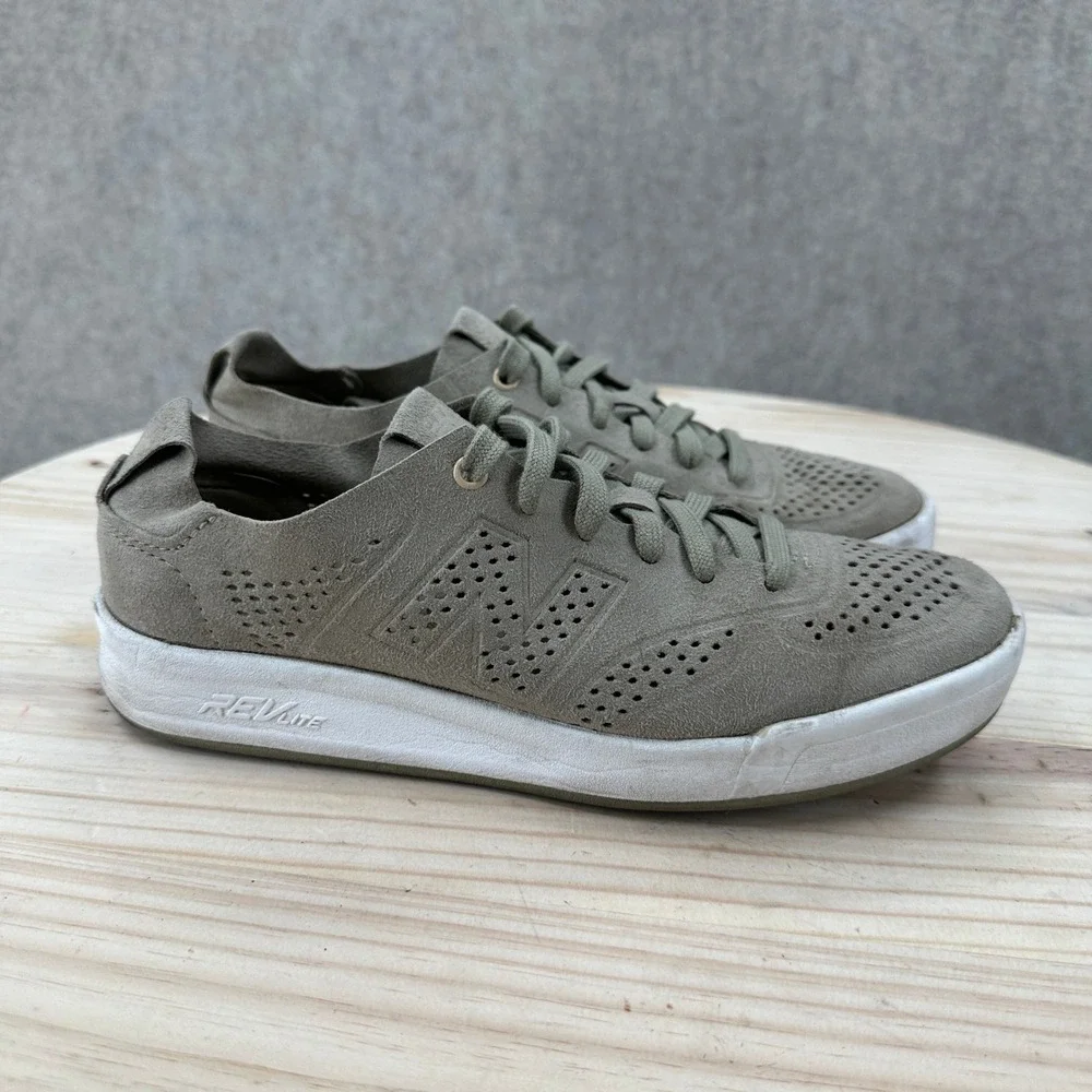 New Balance CRT300 Deconstructed Sneakers Womens 7.5 Olive Green Suede Low Top